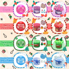 LAWOHO white cloud slime with slow stretch and snowflake-like visuals.