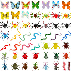 Laxdacee 100 Pcs mini bugs scorpion – vibrant toy for imaginative hunts.