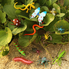 Laxdacee 100 Pcs mini bugs spider – dramatic addition to crafts and treats.