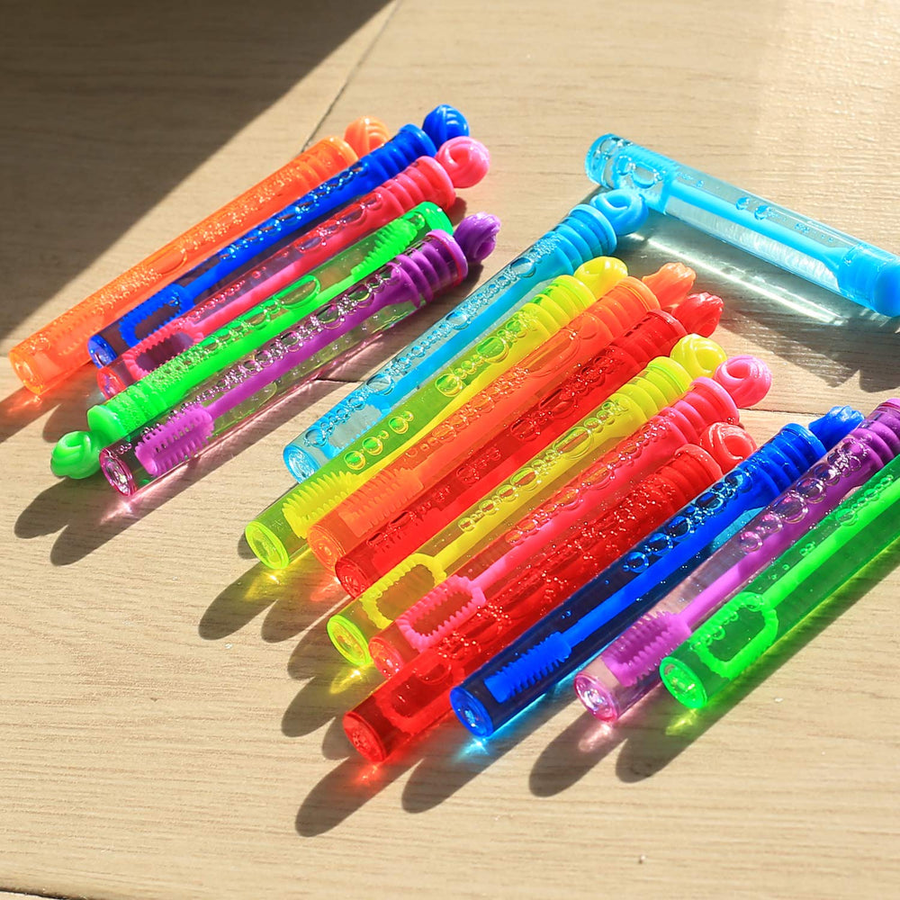 Laxdacee Bubble Wands party favors ideal for birthdays and celebrations.