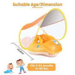 LAYCOL breathable canopy protects from sun while keeping air circulation.