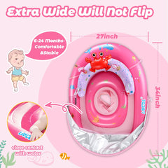 LAYCOL toddler float suitable for 6-36 months for gentle water introduction.