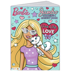 Lazy Days Barbie color-and-draw pages invite imagination during screen-free moments.