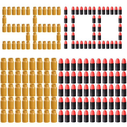 LBDREXZ EVA bullets 100pc set for safe, long-range play.