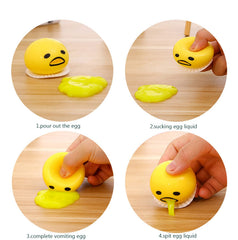 LBKKC vomiting egg slime kids adults fun, a versatile desk decor and icebreaker.