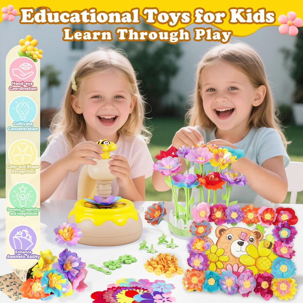 LC eterna colorful petal pieces spread out for imaginative flower crafting.
