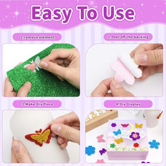 Lckaent seven-color set brightening spring crafts and celebrations