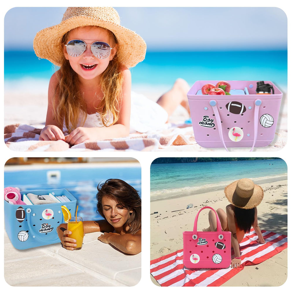 Lckaey colorful rubber fittings set brightens bag style
