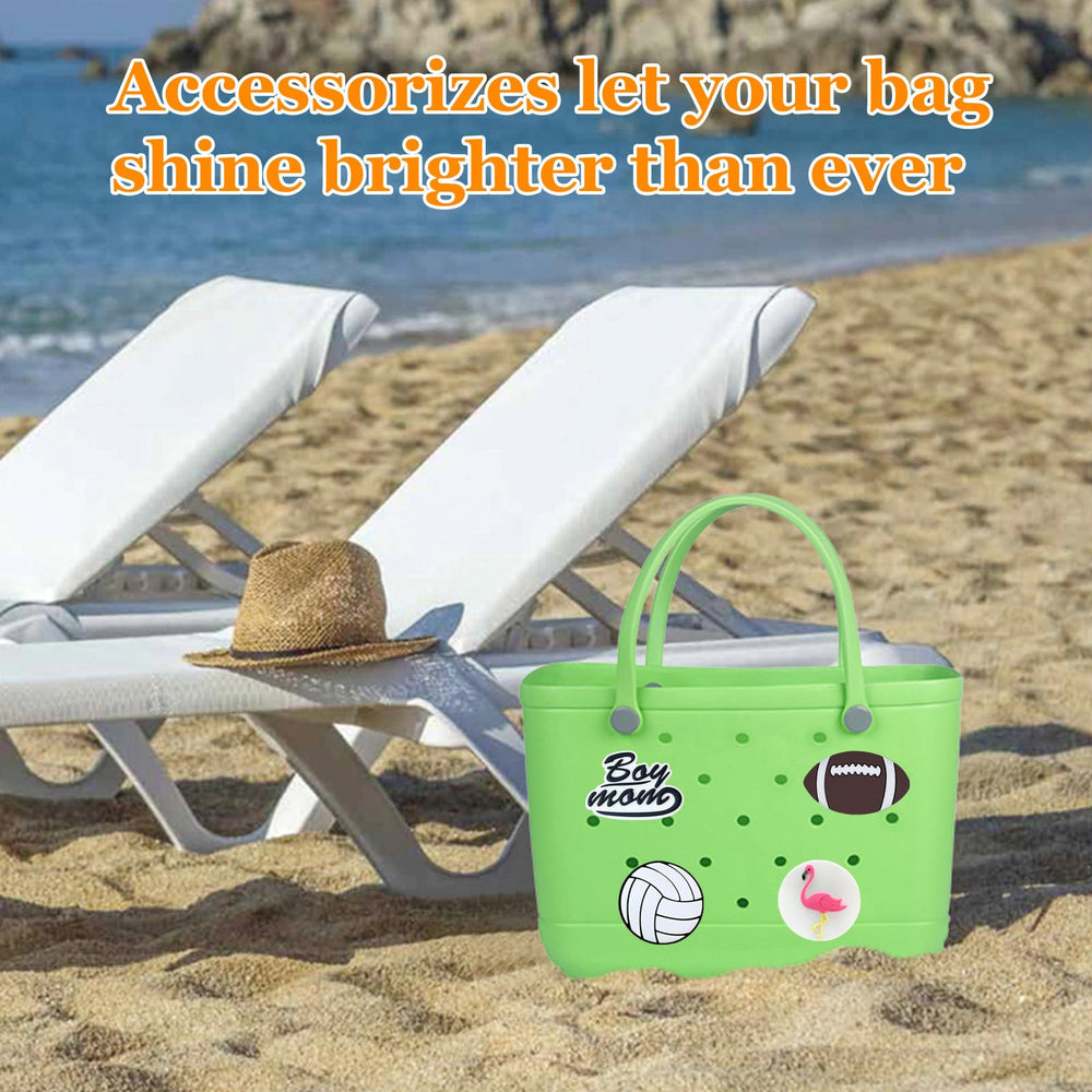 Lckaey lightweight bag accessories for rubber beach bags