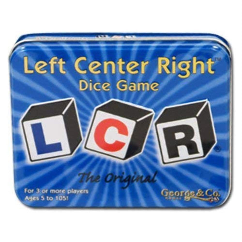 LCR Original Left Center Right packaging ready for family game night.