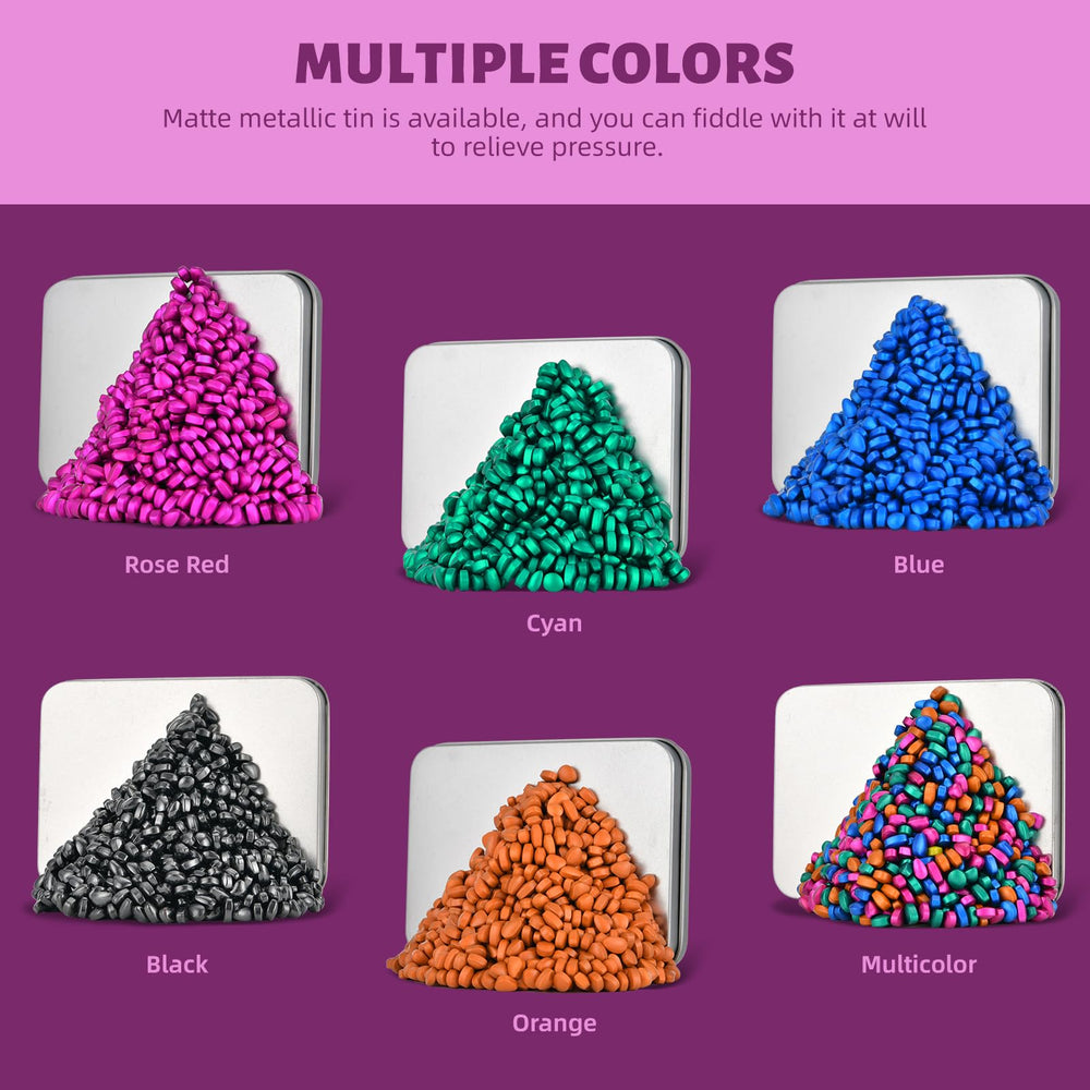 LCVUUK colorful pebble assembly showcases versatile magnetic play.