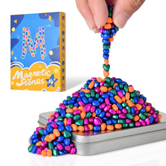 LCVUUK magnetic putty stones multicolor for stress relief at work.