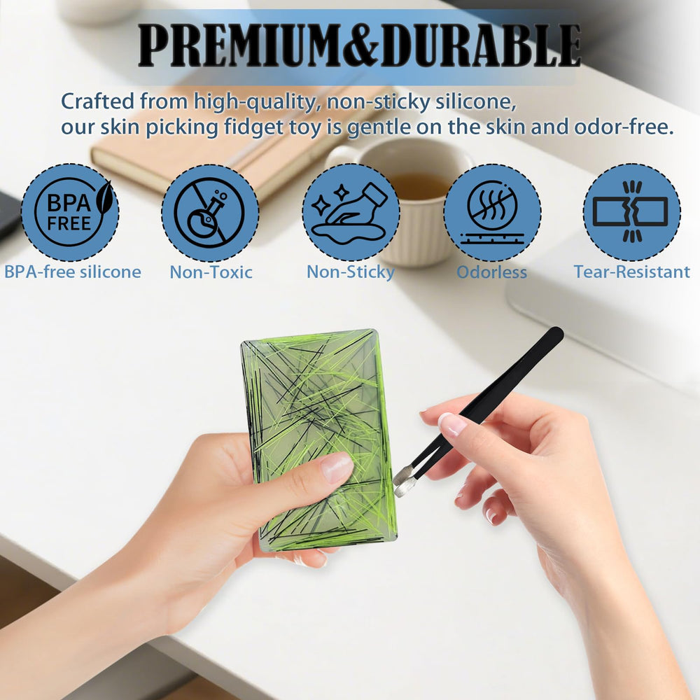 Ldmfcpa Picky Pad with tweezers included for precise interaction.