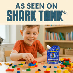 Le Glue easy cleanup keeps play areas tidy after bonding.