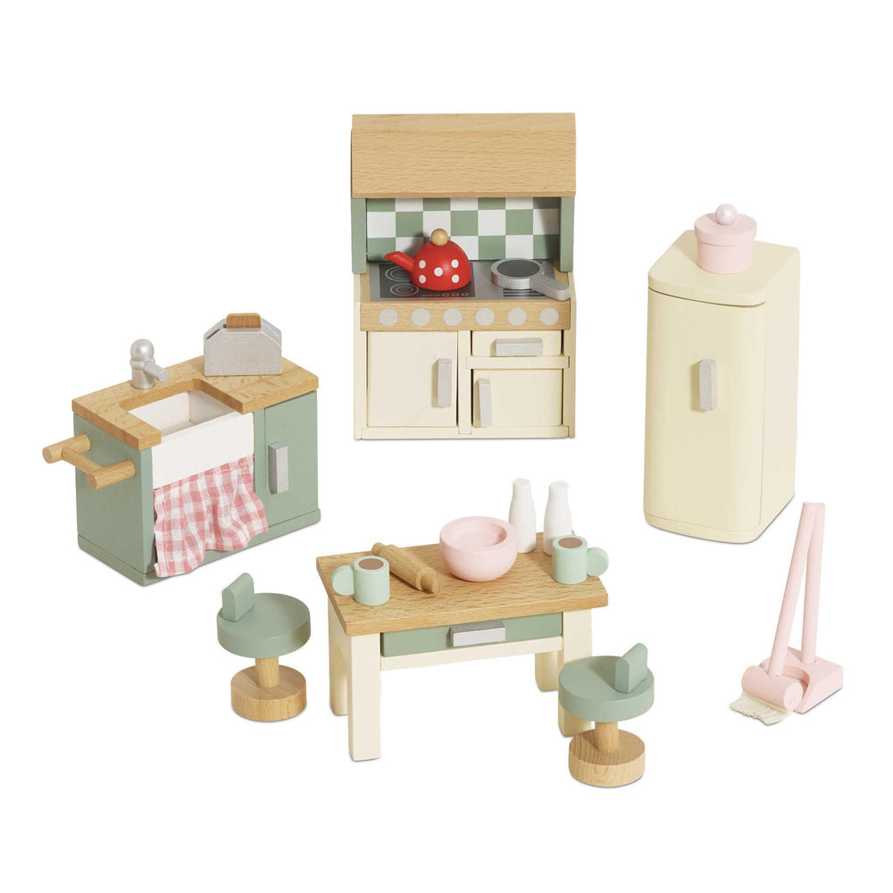 Le Toy Van Rosebud Kitchen sink for realistic pretend play and organized tasks