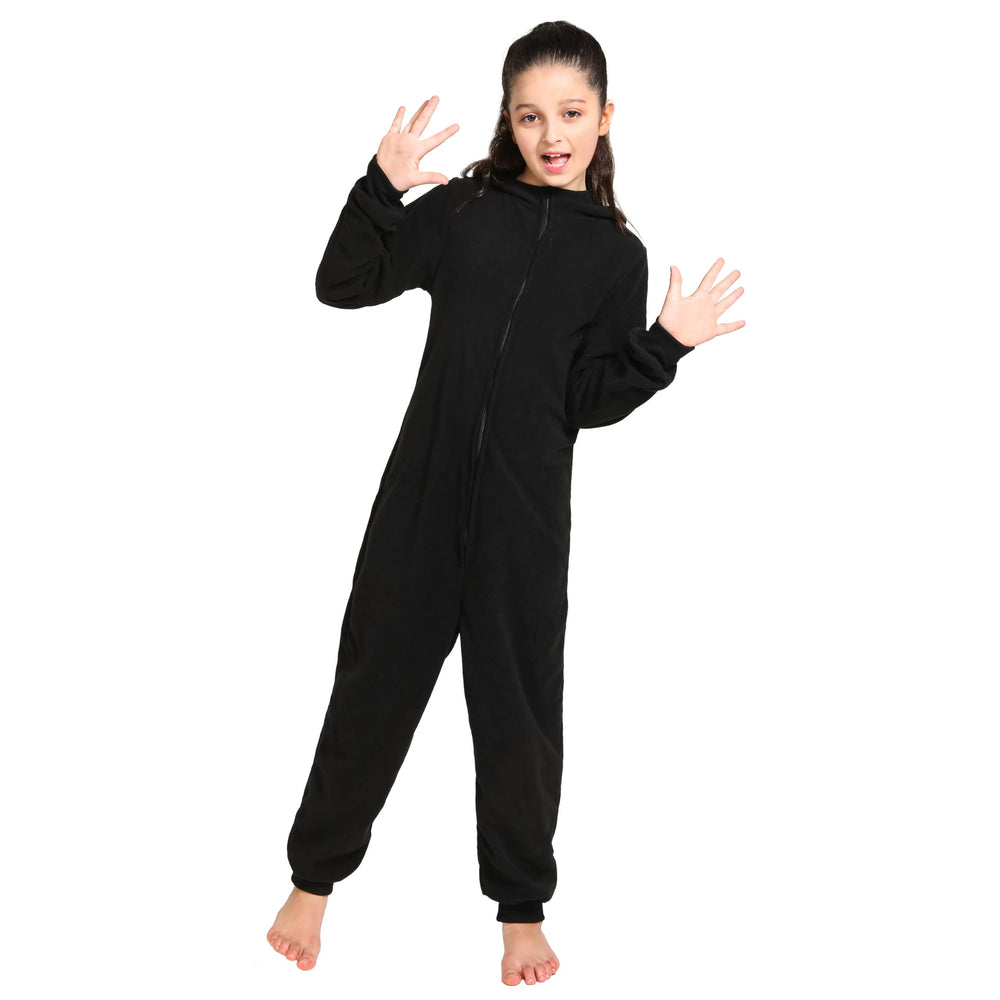Leadtex unisex cat onesie in fleece, soft touch ideal for lounging and play.