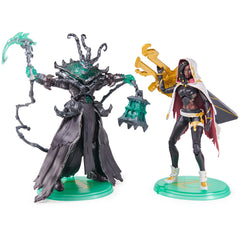 League of Legends Senna and Thresh 6-inch figures glow in the dark display