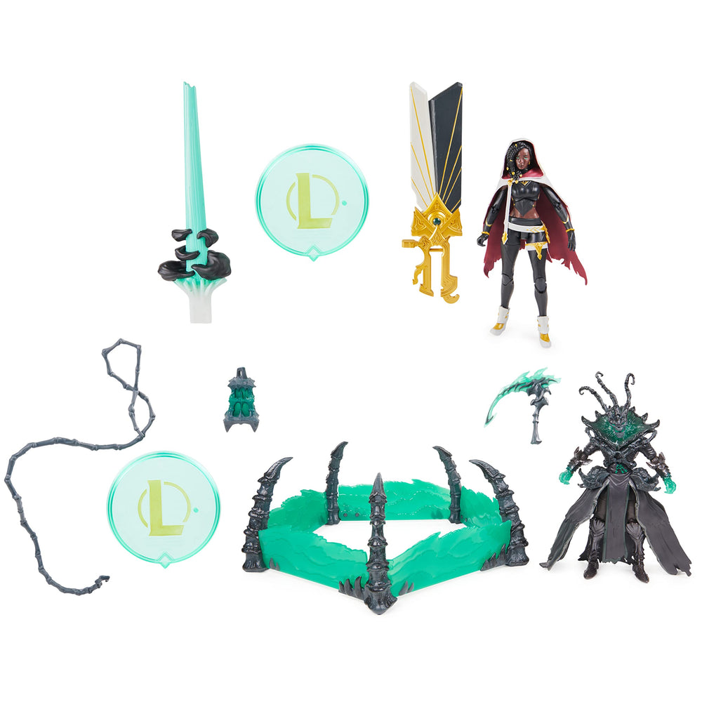 League of Legends Summoners Rift bases included for stable posing