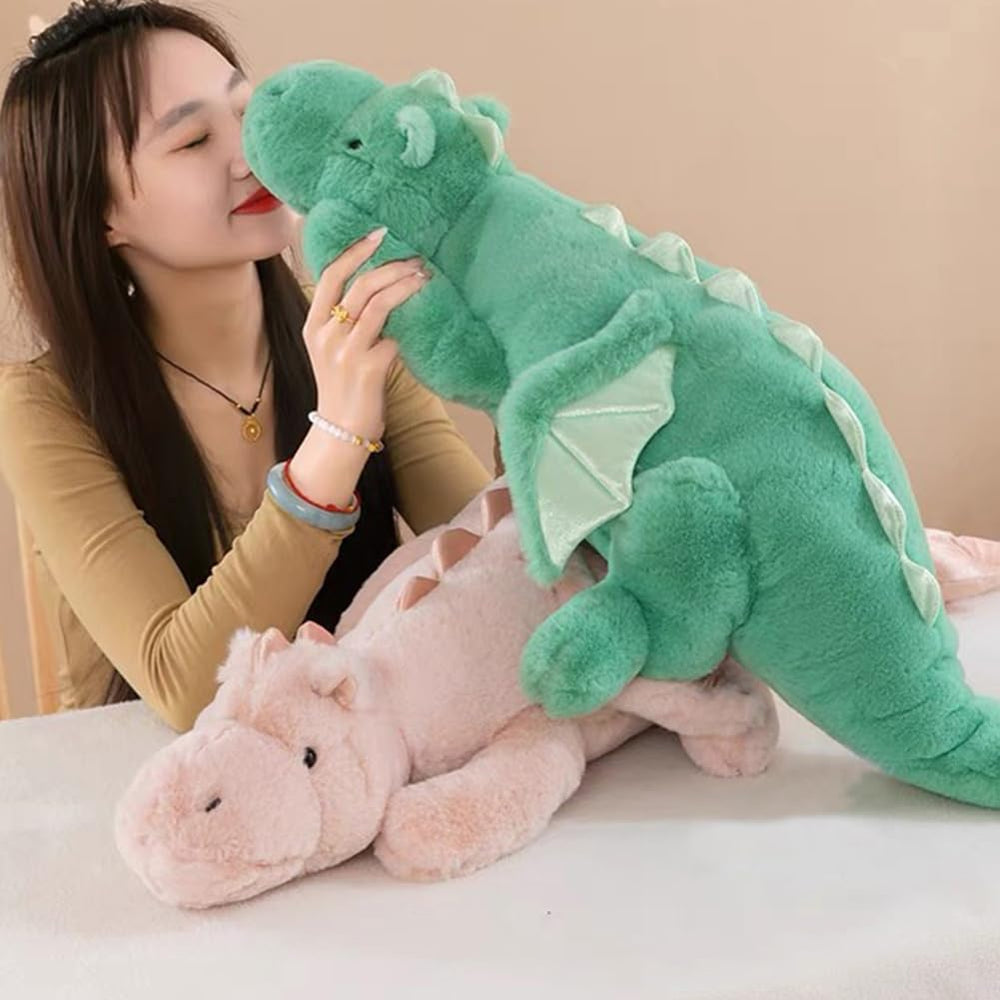 Leahaoe weighted dragon plush safety certification tag for parent reassurance