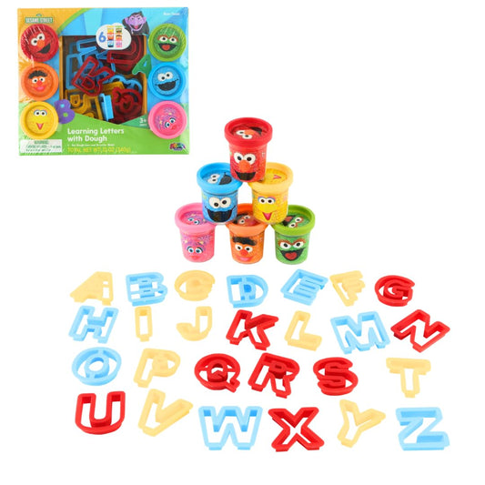 Leap Year Sesame Street letter molds for playful spelling practice and literacy exploration