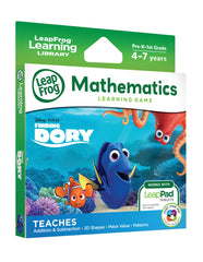 LeapFrog Finding Dory memory shells collection prompts counting practice