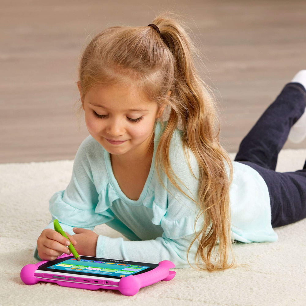 LeapFrog LeapPad Academy Pink three-month LeapFrog Academy trial opens learning adventures.