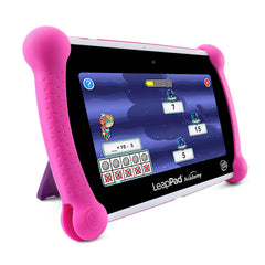 LeapFrog LeapPad Academy Pink stylus in hand for precise drawing.