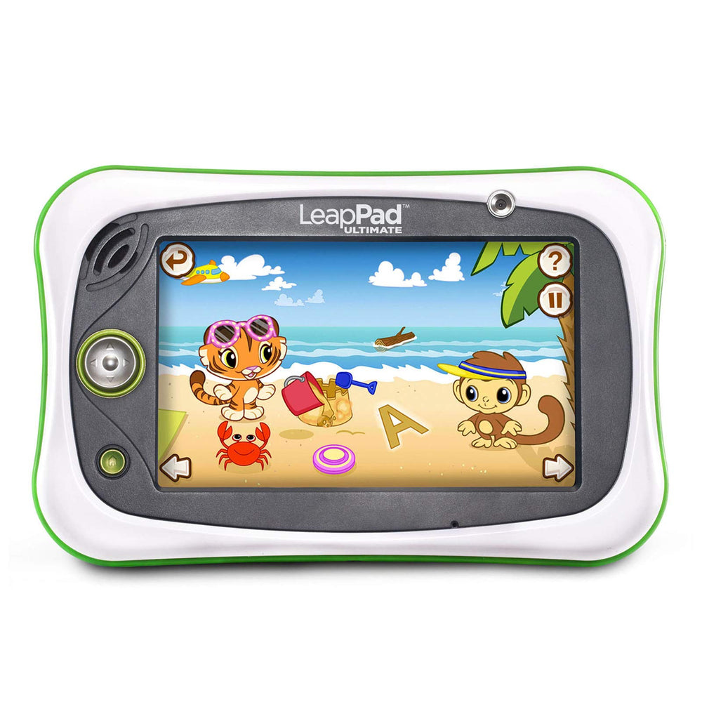 LeapFrog LeapPad Ultimate kid using tablet demonstrates hands-on learning