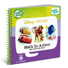 LeapFrog LeapStart 3D page 1 features Cruz Ramirez, encouraging interactive number practice.