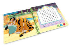 Cinderella verb practice scene encourages recognizing actions in daily chores.