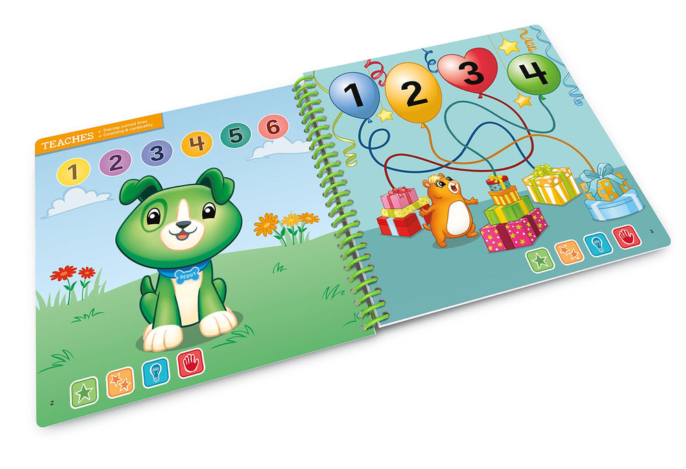 LeapFrog LeapStart 3D Scout and Friends Math Book animations visuals for learning