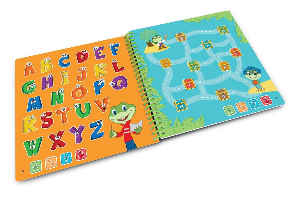 LeapFrog LeapStart Alphabet Adventures 25+ reward stickers motivate progress during sessions