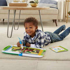Carrying handle on LeapStart bundle enables learning on the go