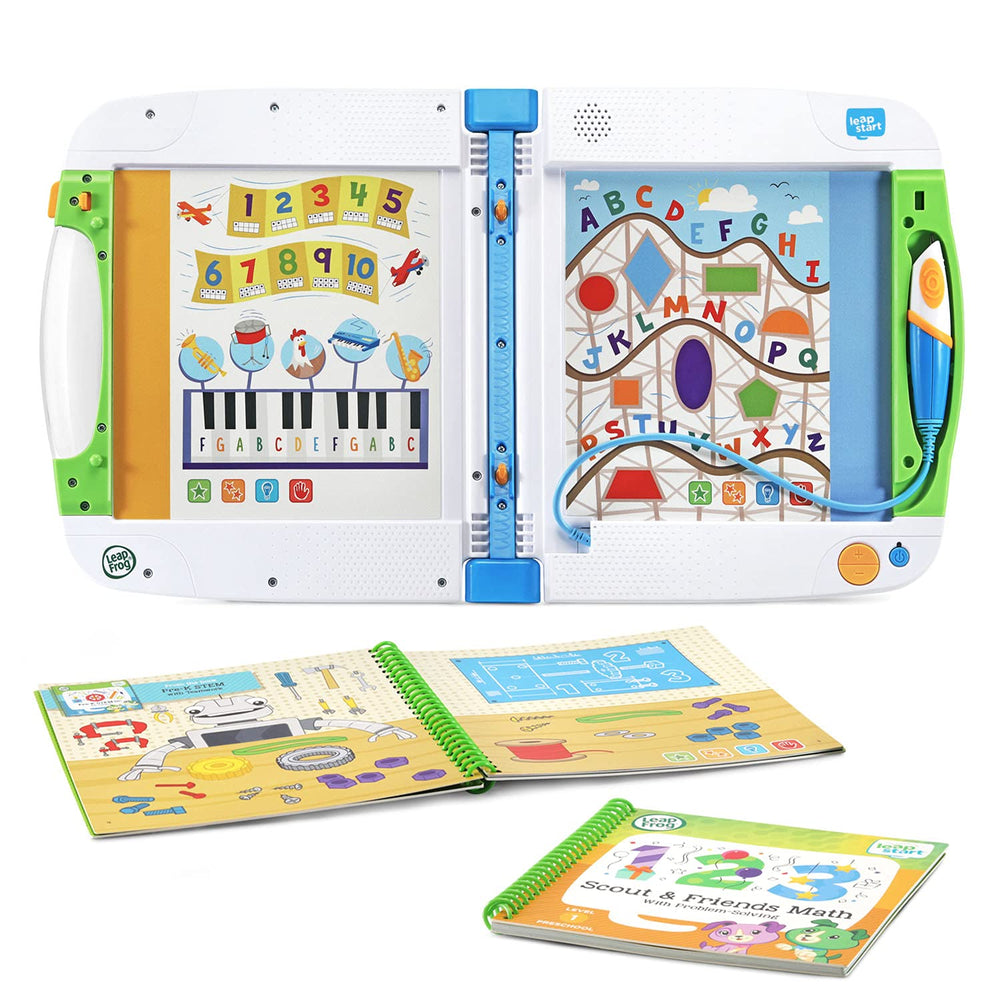 LeapFrog LeapStart Learning Success Bundle green front view for interactive learning
