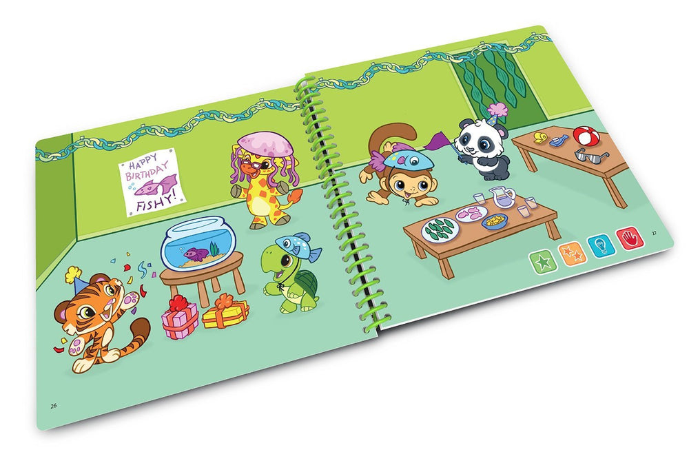 Sticker pack included with LeapStart daily routines to celebrate progress.