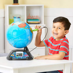 LeapFrog Magic Adventures Globe suited for ages five plus and family play.