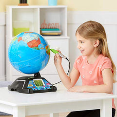 LeapFrog Magic Adventures Globe frustration-free packaging invites easy unboxing.