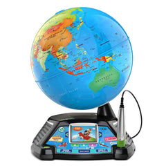 LeapFrog Magic Adventures Globe stand provides a stable base for easy exploration.
