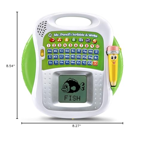 Batteries demo included for quick start with Mr. Pencil Scribble and Write.