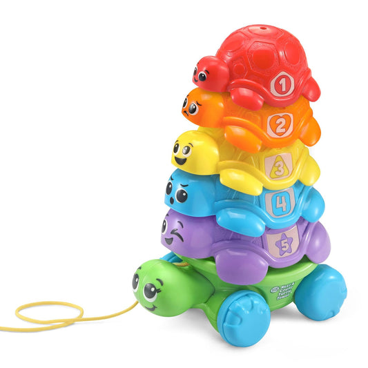 LeapFrog Nest and Count Turtle Tower demonstrates nesting and counting play for toddlers.