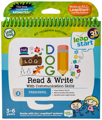 LeapFrog Read & Write 3D Activity Book cover: bright colors invite early learning