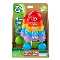 LeapFrog tower is made with reclaimed plastic to support eco-friendly play.