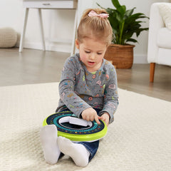 LeapFrog Spinning Lights Letter Ring introduces animal friends and clues.