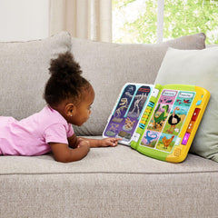 LeapFrog Touch and Learn Dinosaur Book vibrant illustrations invite imaginative play