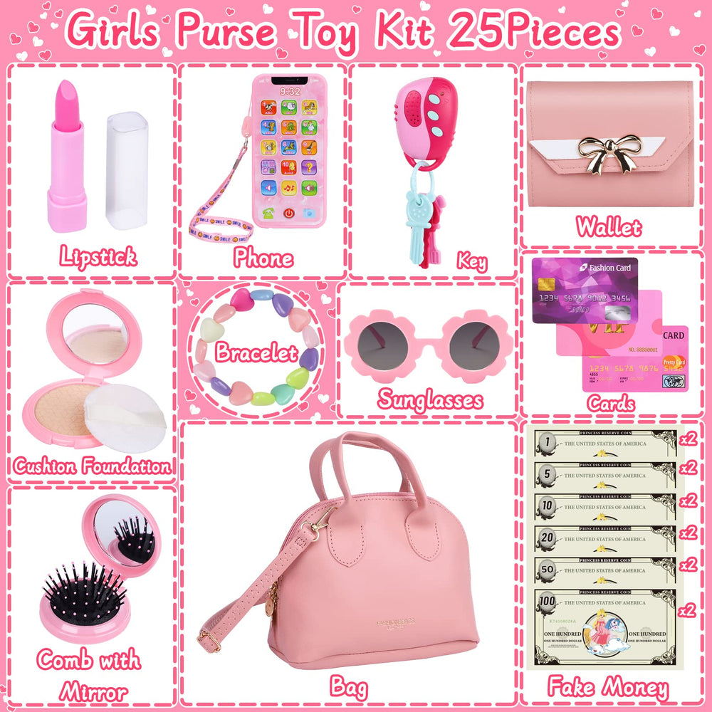 Learn2M Play Purse toddler imaginative play scene, cute and engaging