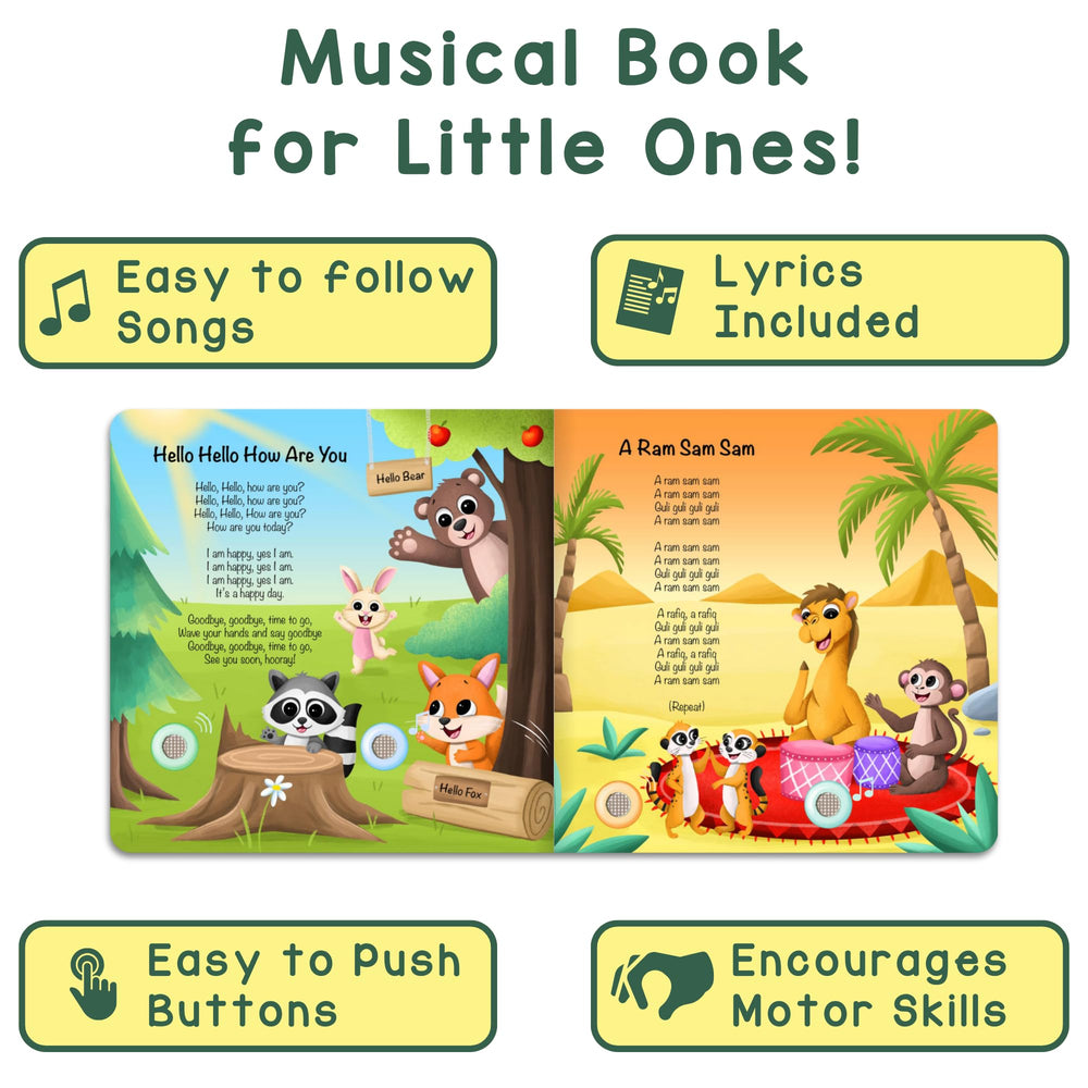 Learning Bugs Nursery Rhymes lyrics pages to follow along and sing.