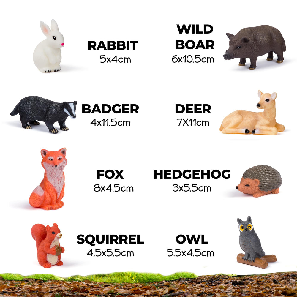 Learning Minds deer figure fosters imaginative forest scenes and role play.