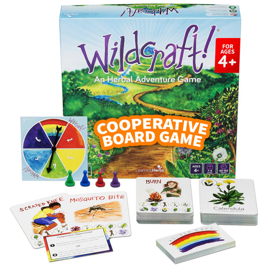 LearningHerbs Wildcraft box art invites curious kids to explore herbs safely