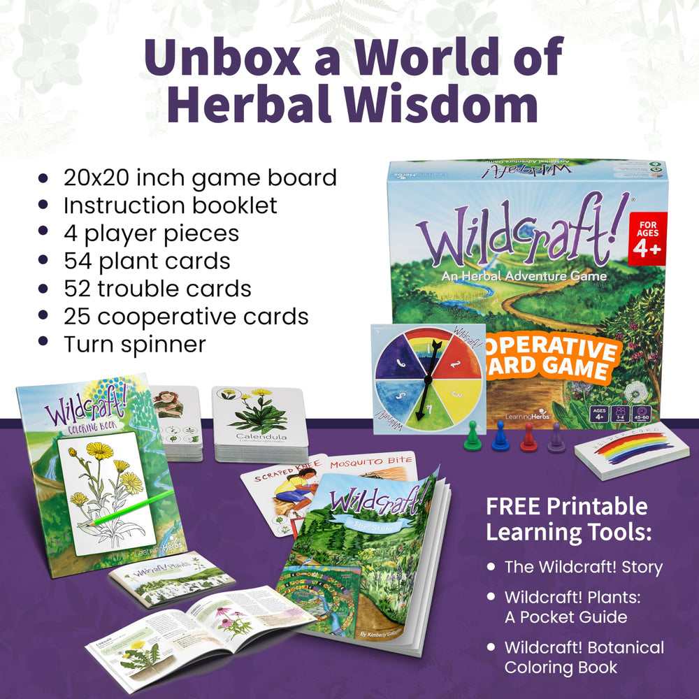 LearningHerbs Wildcraft eco packaging and ink support responsible choices