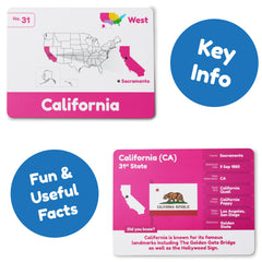 Learnworx state flags card adds color and identity cues.